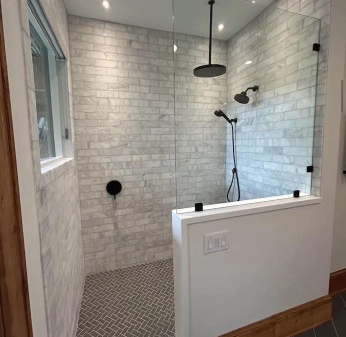 Custom tile work by Dynamic Tile & Stone